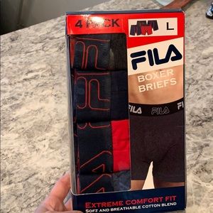 Fila Boxer Briefs 4 pack